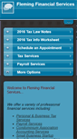 Mobile Screenshot of flemingfinancialsvcs.com